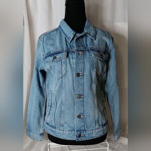 Old Navy Trucker Denim  Jacket Youth Size XL (14-16) Lightwash